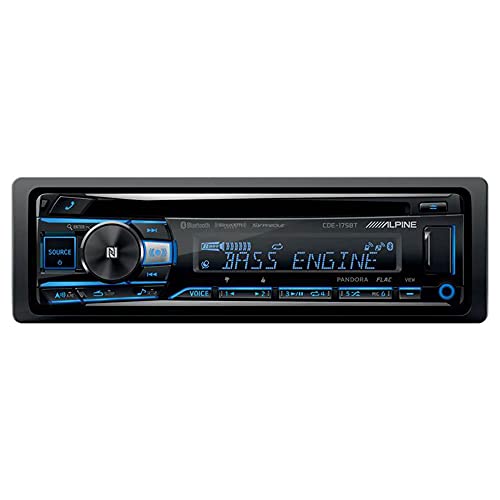 Alpine CDE-175BT CD Receiver with NFC & Bluetooth Wireless Technology