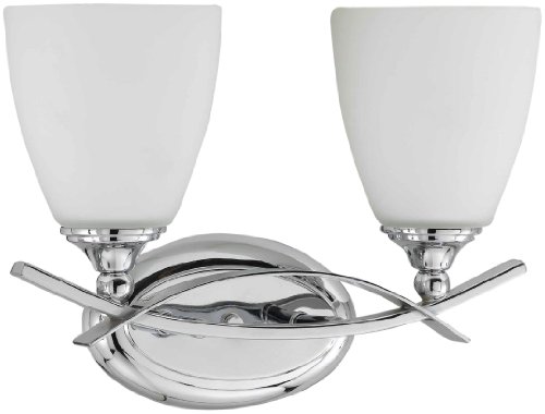 Triarch 25382 2 Light Neptune Bathroom Light, Chrome