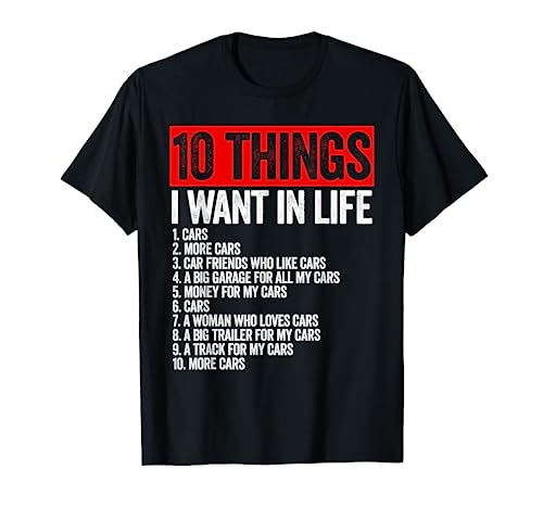 Funny Men's Garage Shirts T-Shirt