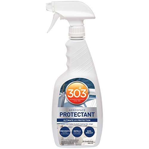 303 Products Marine Aerospace Protectant – UV Protection – Repels Dust, Dirt, & Staining – Smooth Matte Finish – Restores Like-New Appearance – 32 Fl. Oz. (30306)