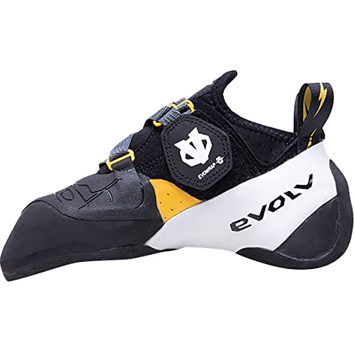 EVOLV Shaman Pro Climbing Shoes - Unisex, Black/White, 13, EVL62301-1000-13