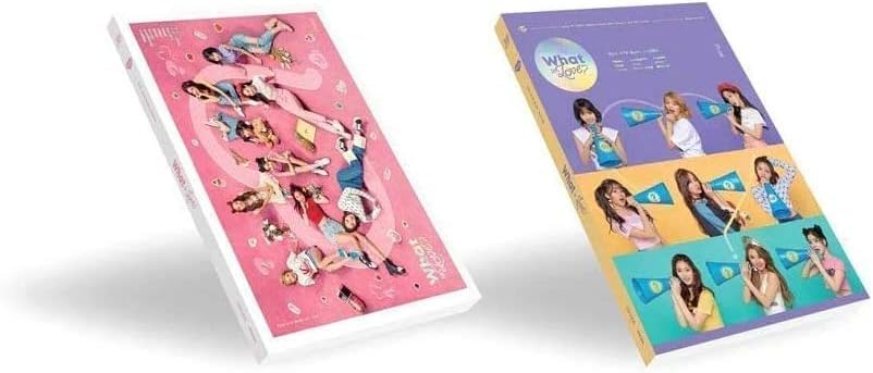 TWICE [WHAT IS LOVE?] 5th Mini Album Random Ver CD+P.Book+Card+Sticker+Tracking Number