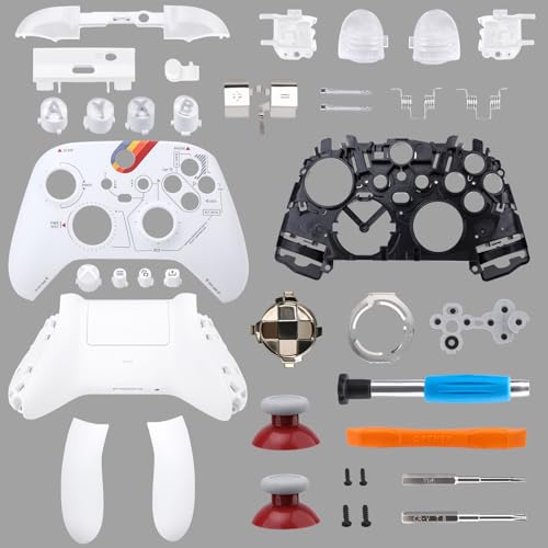 VANPARK Customized Replacement Housing Shell Set for Starfild Limited Edition, Full Set Front Case Cover Backplate Only Compatible with Xbox Series S/X Controller(Controller is NOT Included)