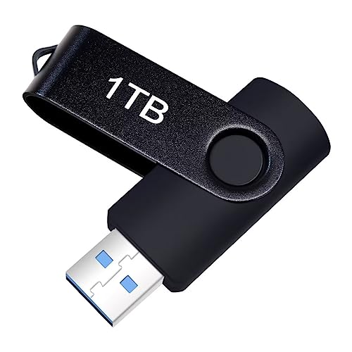 USB Flash Drive 1TB, Ultra Large Capacity USB Drive 1TB, High Speed Memory Stick 1TB for Computer, USB Large Storage Flash Drive 1TB, 1 Terabyte Portable Thumb Drive: Jump Drive 1000GB with Keychain