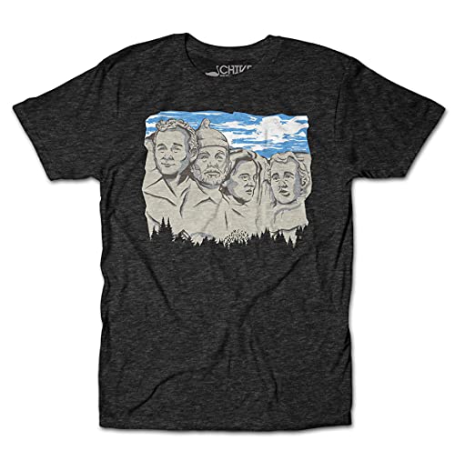 theCHIVE Mt. Bill Murray Tee (Men, Large, Charcoal)