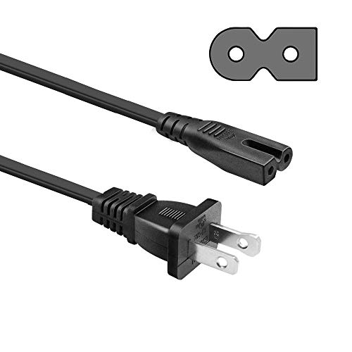 Guy-Tech 6ft AC Power Cable Cord Compatible with NEC TV E323 E324 E423 E424 E463 E464 E553 E554 E654