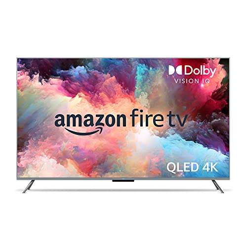 Amazon Fire TV 65' Omni QLED Series 4K UHD smart TV, Dolby Vision IQ, Fire TV Ambient Experience, local dimming, hands-free with Alexa