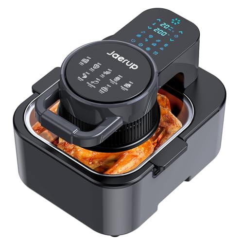 Air Fryer, 1750W 8Qt Visualized Airfryer with Non-stick and Dishwasher-Safe Basket, Healthy Cooking 85% Oil Less, 6-in-1 Low-noise Airfryer that Roast, Bake, Broil, Dehydrate, Reheat