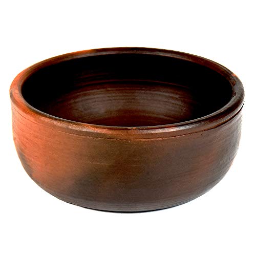 Ancient Cookware Pomaireware Clay Straight Sided Bowl, 8 Ounces