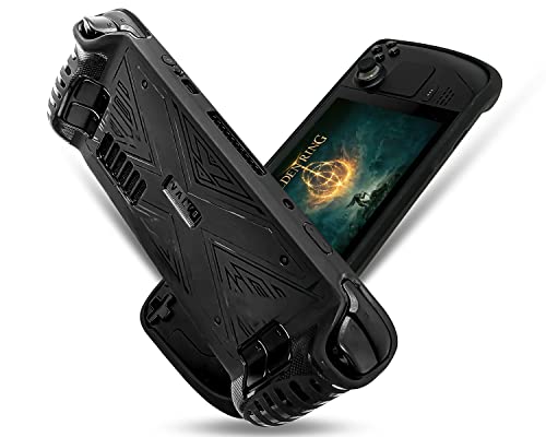 Anerpoey Steam Deck Case, TPU Hard Shell Steam Deck Skin, Non-Slip Anti Scratch Steam Deck Protector, All-round Protection Steam Deck Cover, One of Your Best Steam Deck Accessories