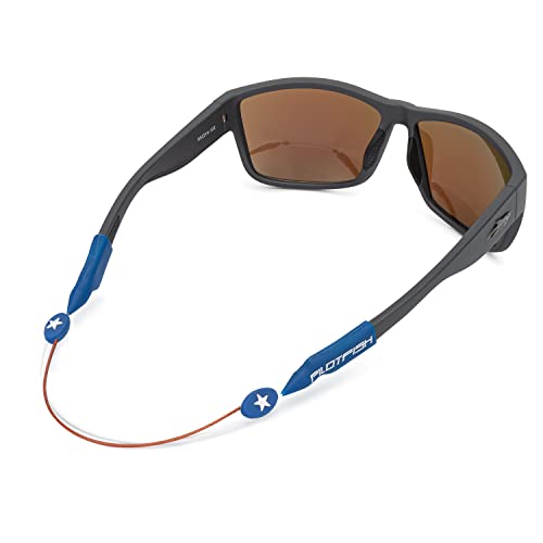 Pilotfish No Tail Adjustable Eyewear Retainer Cable Strap: Sunglasses, Eyeglasses, Glasses (14 Inch, Freedom)