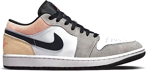 Nike Air Jordan 1 Low SE Flight Club Men's Shoes Black/Magic Ember/White/Sundial DX4334 008 - Size 9