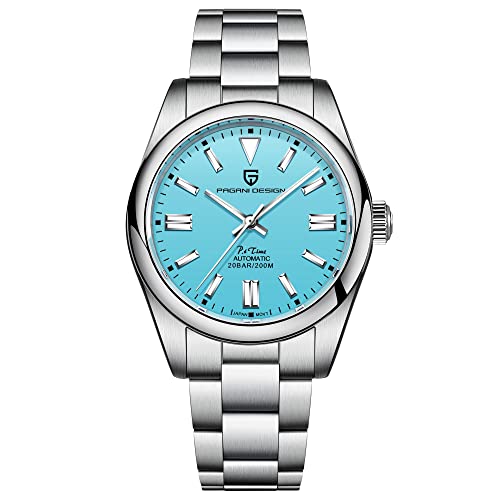 Pagani Design Watches for Men Japanese Movement Stainless Steel Automatic-self-Wind Mechanical wrstiwatch Sapphire Mirror 200m Waterproof 1690