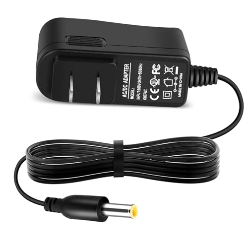 Replacement for Bissell 2837 Pet Stain Eraser PowerBrush Charger Compatible with Bissell 2842 2846 2877 Portable Cleaner Charging Cord Adapter,Black