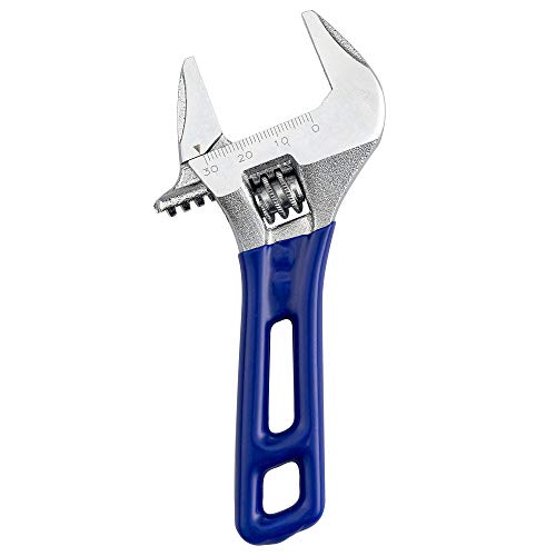 Ainuosen Large Opening Adjustable Wrench Spanner with Short Handle 5''(Max Opening: 30mm/1.2 inch)