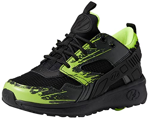 Heelys Force Wheeled Heel Shoe, Black, 6 US Unisex Big Kid