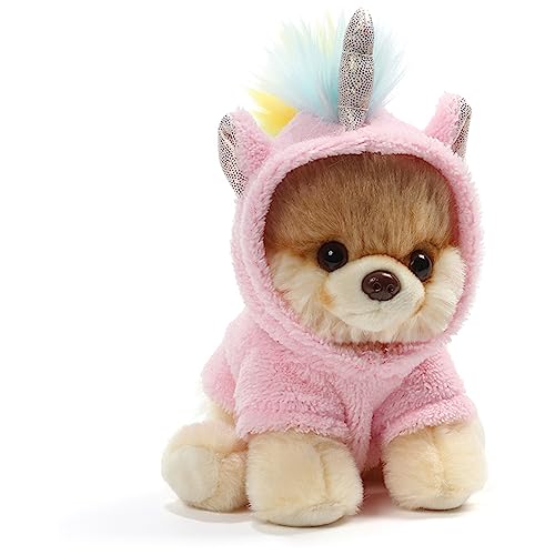 GUND World’s Cutest Dog Boo Itty Bitty Boo Unicorn Stuffed Animal Plush, 5'