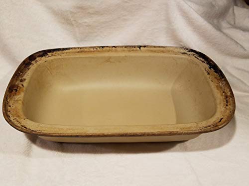 Pampered Chef Family Heritage Stoneware Rectangular Lid/Bowl #1435