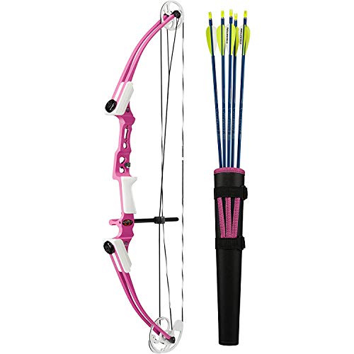 Genesis Archery Mini Genesis Archery Set, Left Hand, Pink