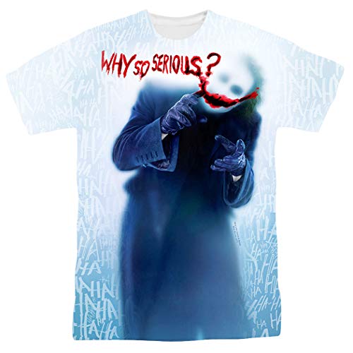 Popfunk The Dark Knight Heath Ledger Why So Serious Joker T Shirts & Stickers (Large)
