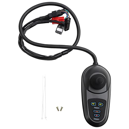 DCEHKR Electric Wheelchair Controller 24V DC Wheelchair Joystick Controller Replacement with Brush Motor Electric Mobility Wheelchairs Accessory Suitable for Electric Wheelchairs