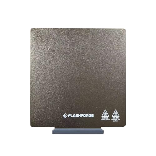 FLASHFORGE Adventurer 5M Series Upgrade PEI Powder-Coated Platform, Tool-Free Model Removal, Automatic Separation After Cooling