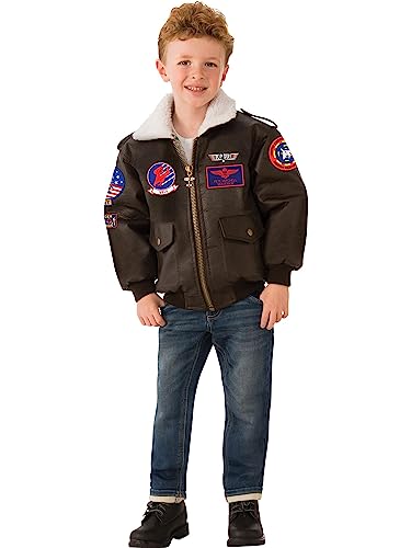 Rubie's Top Gun Child's Costume Bomber Jacket, Medium