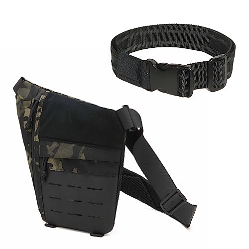 Concealed Carry Sling Bag for Men, Holster Thigh Strap