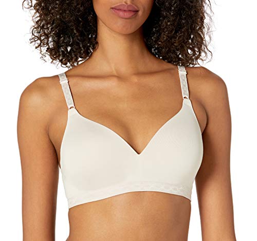 Warner's Women's Blissful Benefits Super Soft Wireless Lightly Lined Comfort Bra RM1691W, Butterscotch, 36C
