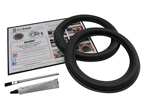 JL Audio 10 Inch Foam Speaker Repair Kit, 10W6v2-D4, FSK-10JLv2 (Pair)