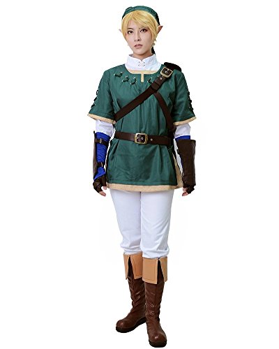 miccostumes Men's Costume Game Guard Cosplay Uniform Fullset Green