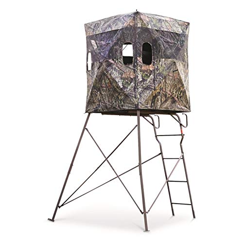 Guide Gear 6' Tripod Hunting Tower Blind, 2-Man Stand Elevated, Hunting Gear Equipment Accessories, 4x4
