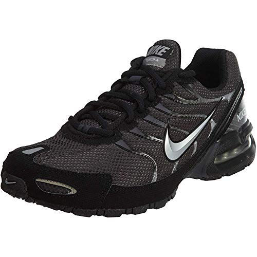 Nike Men's Air Max Torch 4 Running Shoes, Anthracite/Metallic Silver-Black, 10 D(M) US