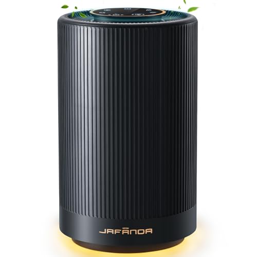 Jafanda Air Purifiers for Home bedroom,H13 True HEPA Coverage 450 sqft,22 dB Portable Air cleaner,Effectively Remove Pollen Dust and Odor to Prevent Seasonal Air Diseases,Night Light