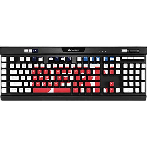 Skinit Decal Skin Compatible with K95 RGB Platinum Mechanical Gaming Keyboard - Skinit Originally Designed Feel The Bern Design