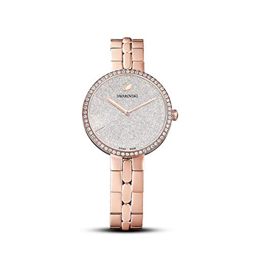SWAROVSKI Cosmopolitan Watch, Swiss Quartz Watch with Rose-Gold Tone Finish, Stainless Steel Casing and Clear Crystals, from the Swarovski Cosmopolitan Collection
