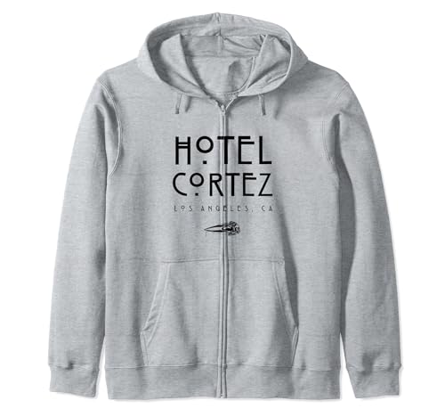 American Horror Story Hotel Cortez Logo Zip Hoodie