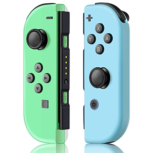 Joy Cons for Nintendo Switch, Replacement for Switch Joycon L/R Controller Support Dual Vibration/Motion Control/Wake-up