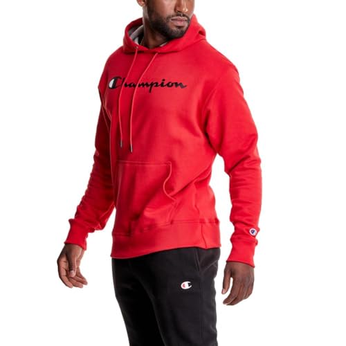 Champion Men's Hoodie, Powerblend, Fleece, Comfortable Sweatshirt for Men (Reg. or Big & Tall)