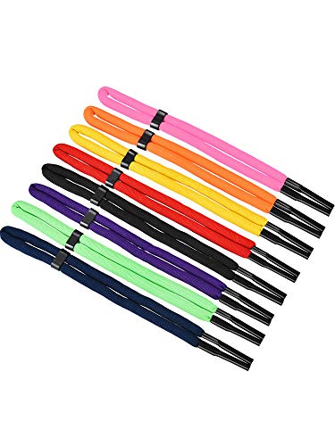 Gejoy 8 Pieces Adjustable Sunglasses Straps Floating Foam Glasses Straps Sports Eyeglass Retainer and 2 Pieces Glasses Cleaning Cloth for Sports Outdoor Activities