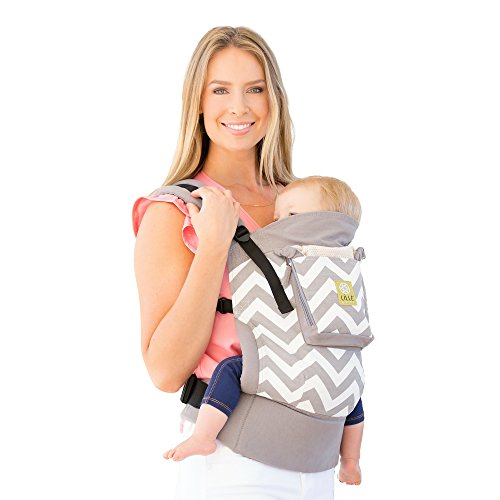 LÍLLÉbaby 4-in-1 Essentials Original Ergonomic Baby & Child Carrier, Chevron - 100% Cotton