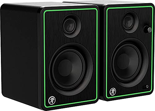Mackie CR-X Series, 4-Inch Multimedia Monitors with Professional Studio-Quality Sound and Bluetooth - Pair (CR4-XBT) (Renewed)