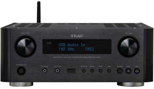 TEANPH750 - Teac NP-H750-B Network/USB DAC Integrated Amplifier and Receiver (Black)