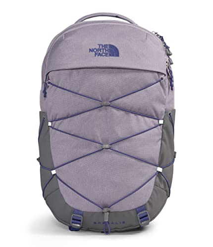 THE NORTH FACE Women's Borealis Commuter Laptop Backpack, Minimal Grey Dark Heather/Zinc Grey/Cave Blue, One Size