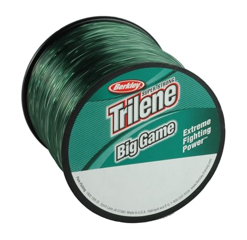 Berkley Trilene Big Game, Clear, 10lb | 4.5kg, 1500yd | 1371m Monofilament Fishing Line, Suitable for Saltwater and Freshwater Environments