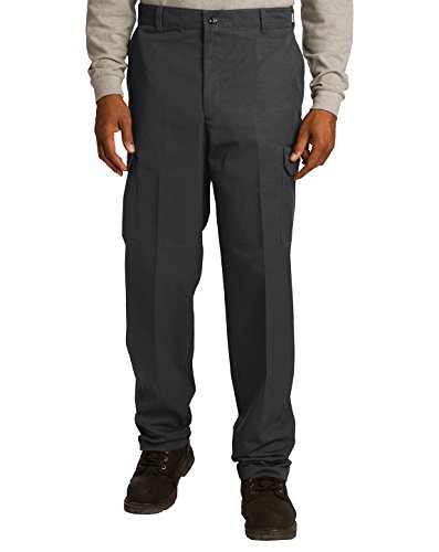 Red Kap mens Industrial Cargo work utility pants, Black, 46W x 30L US