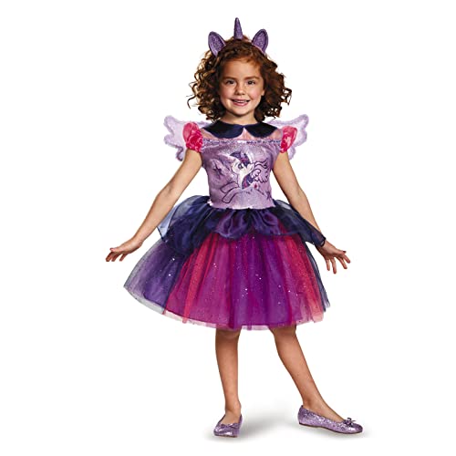 Disguise Twilight Sparkle Tutu Deluxe My Little Pony Costume, Small/4-6X , Purple