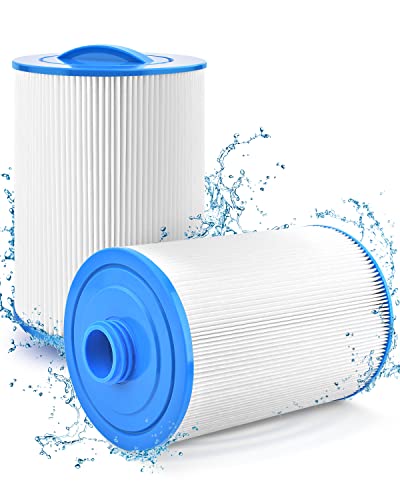 PACETAP 1 1/2' SAE Thread Screw in Spa Filter Replacement for Pleatco PWW50P3(NOT PWW50P4), for Unicel 6CH-940, for Filbur FC-0359, for Waterways 817-0050, 2 Pack Spa Hot Tub Filter for Viking