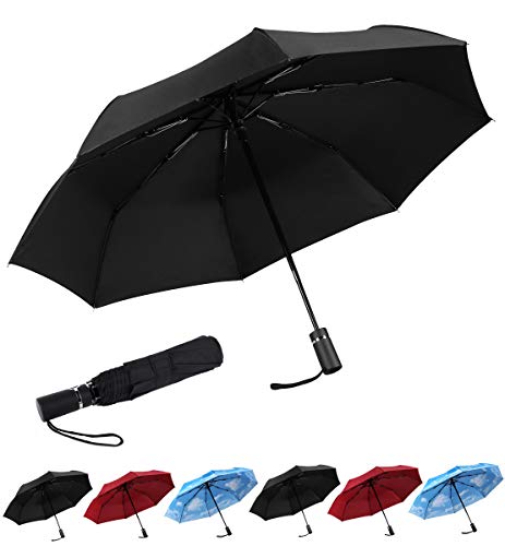 SY COMPACT Travel Umbrella Automatic Windproof Umbrellas Strong Compact Umbrella for Women Men