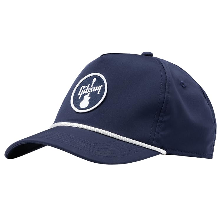 Gibson Les Paul Rope Trucker Hat, Navy